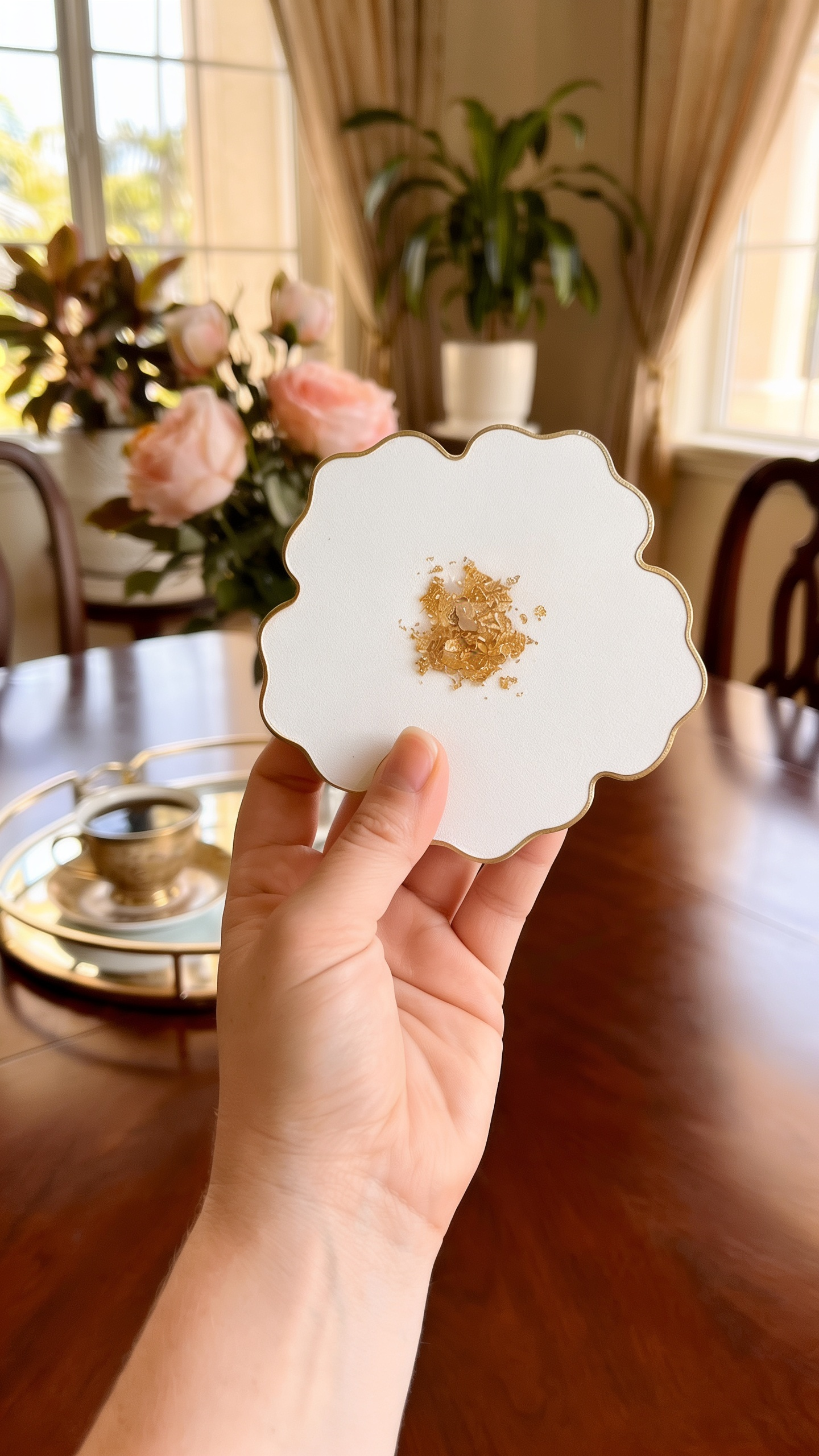 Resin coasters