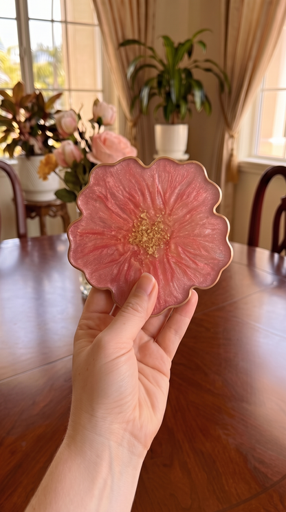 Resin coasters